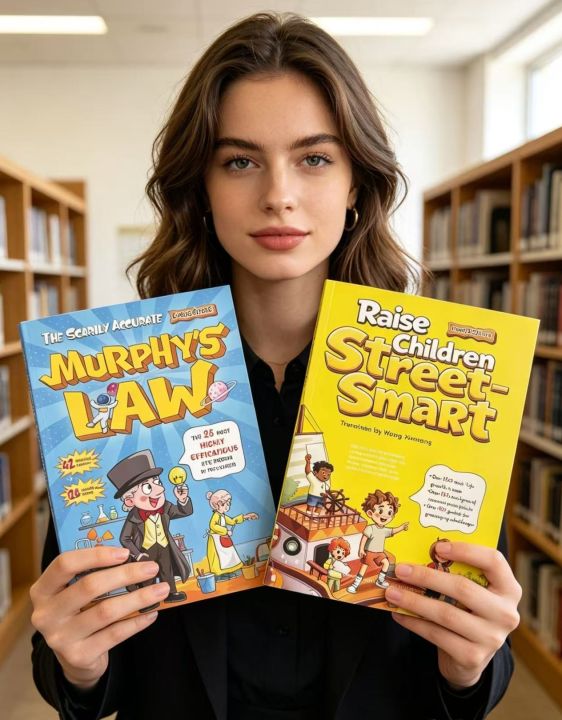 2PCS Children Educational Comic Book Set Life Wisdom & Social Skills Training Reading Books Parent-child Books