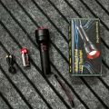 multifunctional led flashlight stepless dimming. 