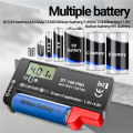 BT-168 PRO 18650 Battery Tester Capacity Checkered Load Analyzer Digital Battery Tester Universal AAA Button Cell Test. 