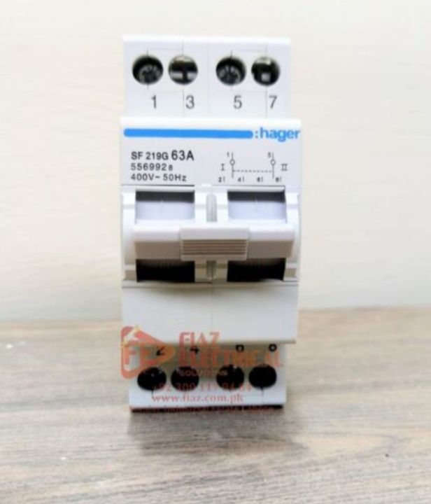 Breaker%20Type%20changeover%202%20pole%20DIN%20Rail%2063A%20-%20Image%203