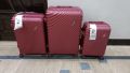IT luggage 3 piece set (20/24/28) Hard Fiber Suitcase For Traveling. 
