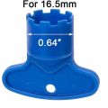 Practical Faucet Aerator Wrench with Bubbler Filter Faucet Aerator Key Tap Tools Foamer Removal Spanner Instrument.