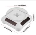 Solar Showcase 360 Turntable Rotating Jewelry Watch Ring Phone Stand Display Jewelry Organizer Hard Display Stand. 