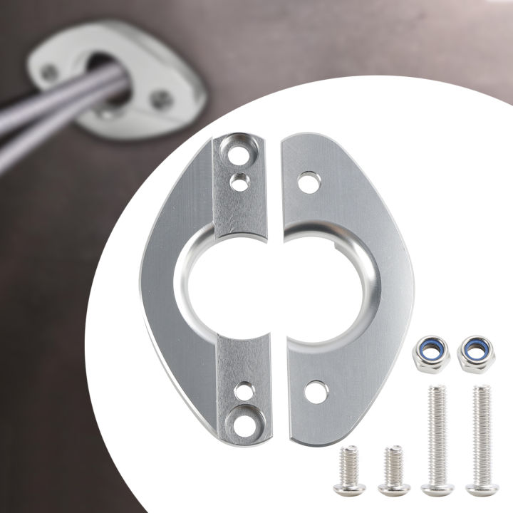 Artudatech 1.25" Aluminum Firewall Pass Through for Wiring Harness- Eliminates Grommet