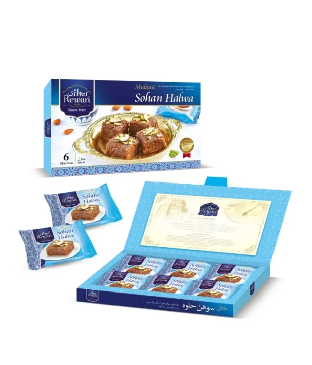 Rewari Sweets Mart Multan – Tikki Pack Sohan Halwa | Traditional Sweet ...