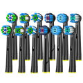 4-12Pack Replacement Toothbrush Heads Compatible with Braun Oral b 7000/Pro 1000/9600/ 5000/3000/8000 Electric Toothbrus.
