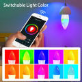 Smart Led Candle Light Bulbs E14 Wifi Bluetooth Tuya Smart Life Spotlight RGB Lamp App Control for Bedroom Living Room Decor lightify. 