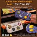 IINE Pocket Gamepad for Switch 2/1 Steam Deck Phone Car Portable Retro Controller Hall Effect Joystick NS Version.