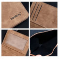 Baellerry Wallet for Men PU Leather Front Pocket Minimalist Money Clip Travel Essentials.