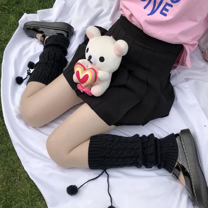 Japanese%20Style%20Winter%20Warm%20Socks%20Lolita%20Warm%20Leg%20Knitted%20Socks%20%20Wool%20Ball%20Knitted%20Foot%20Covers%20Leg%20Warmers%20With%20Balls%20For%20Women%20-%20Image%205