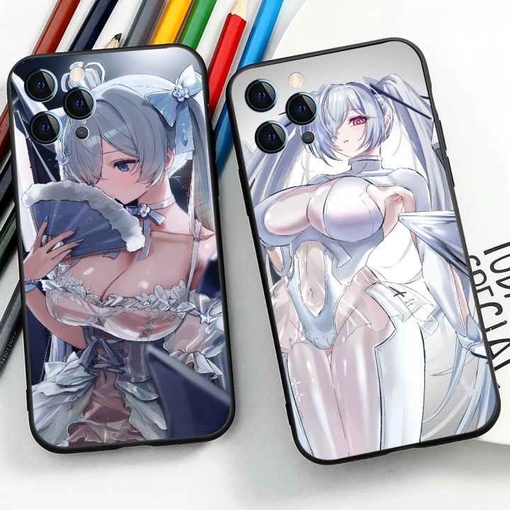 Cinderella Animated Game N-Nikke Phone Case Silicone Soft For IPhone 16 15 14 13 12 11 X XR Plus Pro Max Plus