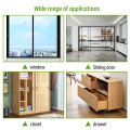 MIRTHBABY Baby Safety Window Slide Locks For Kids Child Proof Patio Sliding Glass Door Lock White.