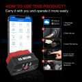 OBD2 Car Fault Diagnostic Tool OBD II Scanner Multifunctional Smart Read Clear The Fault Codes Auto AM2 Code Reader Bluetooth.