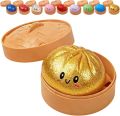 2027Glitter Dumpling Glitter Dumpling Squishy with Box Dumplings Sensory Squeeze Toy for Stress Relief. 