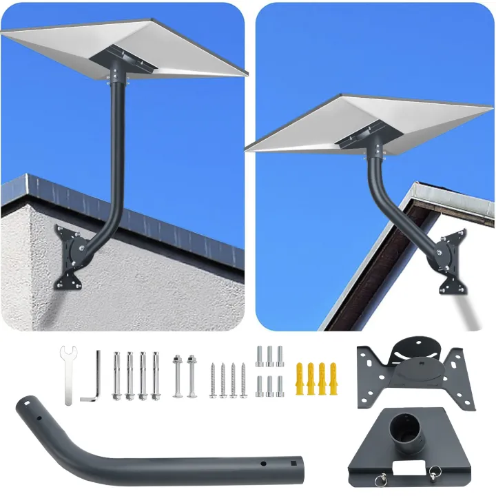 Gen%203%20Mount%20Kit%20for%20Starlink,%20360%C2%B0%20Adjustable%20Wall%20/Roof%20Antenna%20Mounting%20Bracket%20for%20V3%20V4%20Starlink%20Standard%20Dish%20-%20Image%205