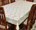 Fancy Dining Table Cover Sheet for 4 Seater 6 Seater or 8 Seater Dining Table. 