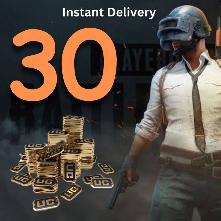 30 UC for PUBG mobile in Low price - fast delivery