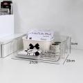 Free stickers🍉Stackable A4 A5 document tray, document box, document storage equipment, document basket. 