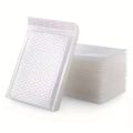 10pcs Composite Pearlescent Film Bubble Bag White Garment Packaging Express Bag Thickened Envelope Foam Waterproof Bubble Bag. 