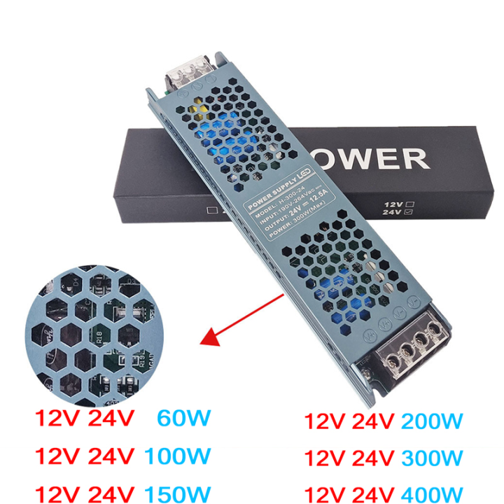 12V%2024V%2036V%2048V%20LED%20Driver%20Power%20Supply%20500W%20400W%20300W%20200W%20100W%20AC/DC%20Transformer%20Converter%20For%20LED%20Strip%20Indoor%20Home%20Lighting%20-%20Image%202