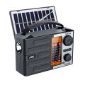 Portable Radio AM FM Rechargeable Shortwave Radios Battery Powered Full Waves support USB TF MP3 Player with Bluetooth Speaker.
