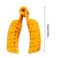 1pcs Vegetable Cutting Finger Protector Plastic Finger Guard Food Grabber Tool For Cutting Food Garlic Lemon Cucumber Potato.
