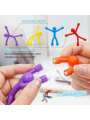 Fridge magnet toys, wall-climbing magnetic figurines, creative figurine hooks, colorful human-shaped magnetic toys for teenage g.