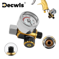 New Spray Paint Air Pressure Regulator 0-140PSI G1/4 Thread  Pressure Gauge Pneumatic Tool Accessory Air Compressor for Air Tool. 