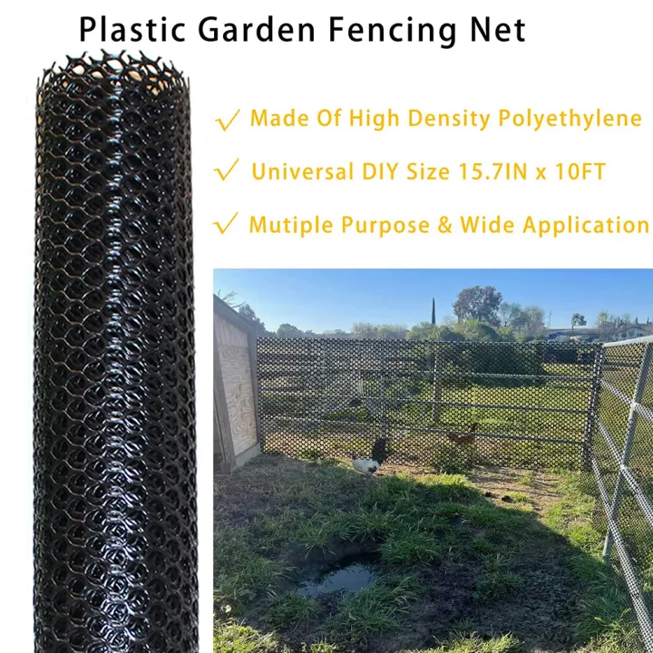9m%20Plastic%20Wire%20Mesh%20Fence%20Fencing%20&%20Netting%20Solution%20Hexagonal%20Fencing%20300*40cm%20for%20Poultry%20Dogs%20Rabbit%20Snake%20Barrier&Gardening%20-%20Image%202