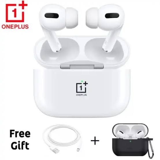 Oneplus Airpods Pro TWS Wireless Bluetooth Earbuds with Silicone Case