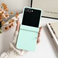 Z Flip7 FE Dopamine Candy Color Matte Phone Case for   Z Flip 7 6 5 Flip 4 3 5G Hinge Protective Hard Back Cover. 