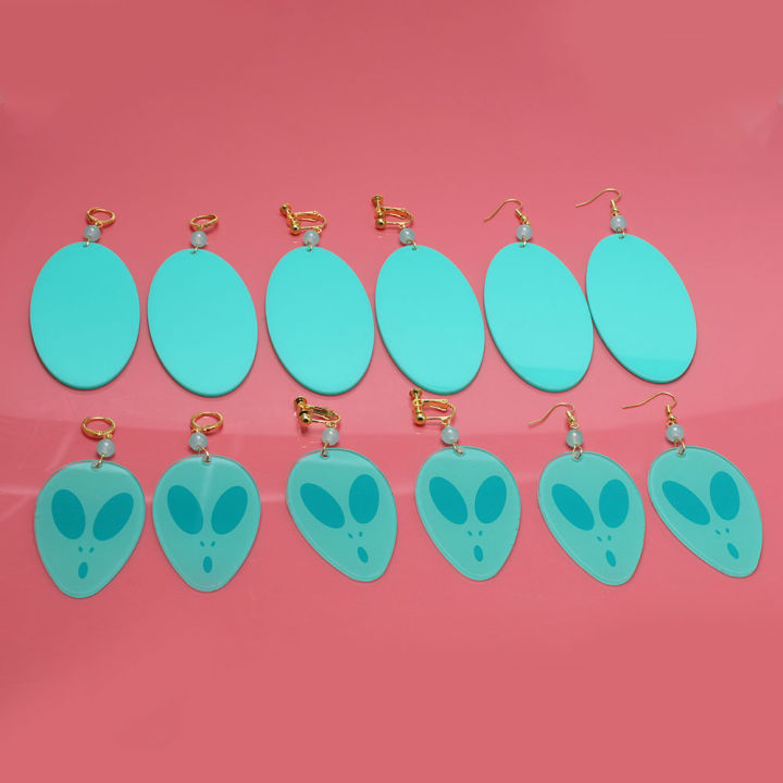 Anime%20DAN%20DA%20DAN%20Ayase%20Momo%20Same%20Style%20Pendant%20Earrings%20Cosplay%20Accessories%20Props%20Men%20And%20Women%20Earrings%20Holiday%20s%20-%20Image%202