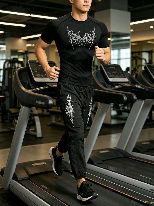 Men's%20Gothic%20Print%202%20Piece%20Tracksuit%20Set,%20Quick%20Dry%20Breathable,%20Spring%20Summer%20Gym%20Running%20Workout%20Casual%20Streetwear%20-%20Image%202