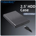 TISHRIC 2.5" SSD HDD Enclosure SATA To USB 3.0 Mobile External Hard Drive Case 6Gbps Speed SATA SSD HDD Storage Hard Disk Box. 
