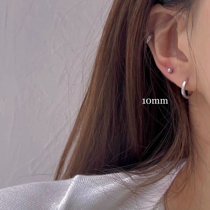 %5BGenuine%20silver%20certified%5D%20suwann.na.shop%20%5Bprice%20per%20pair%5D%20earrings%20real%20silver%20hoop%20earrings%20multi%20size%20-%20Image%204