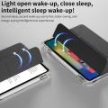 3+Y-fold Flip Clear Cover For iPad 10th 11th Gen 2025 7/8/9 10.2'' Start Case For Air 4 5 6 7 11 For Air 2 9.7 Pro 11 Mini 6 7.