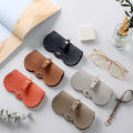 Es. high-end portable leather sunglasses case retail/wholesale Easyhome E914. 