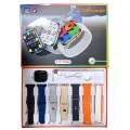 S10 Pro Max Smart Watch Series 9 7in1 Set Men Women Watch Multiple Sport Full Touch Screen Sleep Heart Rate Monitor Smartwatch Bluetooth Calling Wireless Charging Smartwatch. 