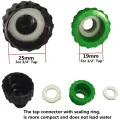 Garden Watering Hose ABS Quick Connector 1/2” End Double Male Hose Coupling Joint Adapter Extender Set For Hose Pipe Tube. 