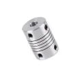 D19xL25 Aluminium Flexible Jaw Shaft Coupling 5 8 6.35mm 8mm 10mm CNC Stepper Motor Coupler Encoders Engraving Machine. 