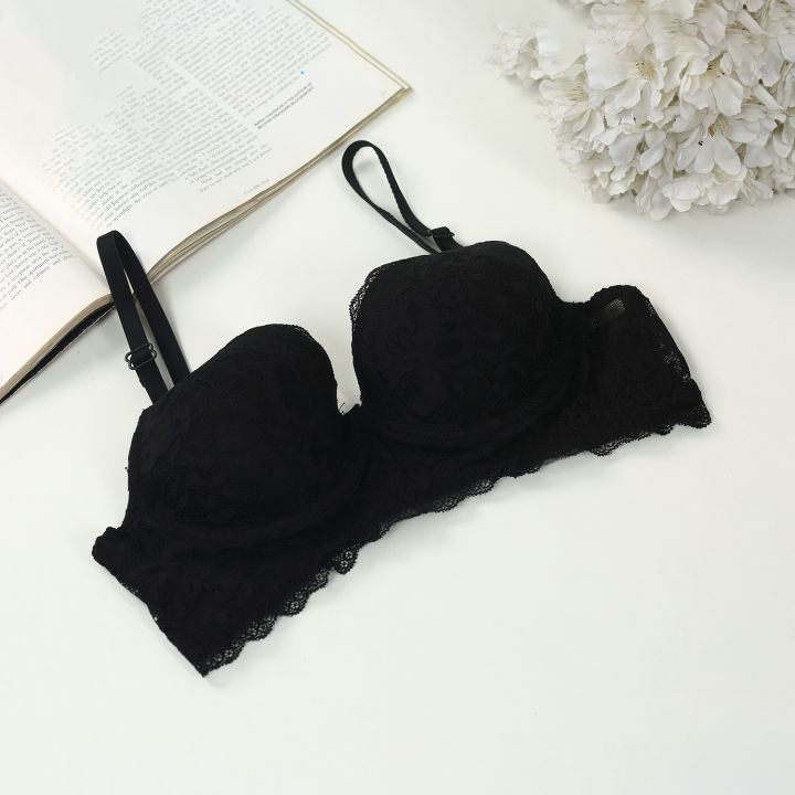 Black%20Color%20Cotton%20Foam%20Bra%20with%20Wire%20For%20Women%20-%20Image%202