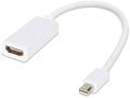 Mini DisplayPort to HDMI Converter Mini DP to HDMI Adapter - White. 