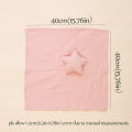 Elinfant 100% Cotton Muslin Baby Comfort Towel ,Moon & Star Gauze Baby Towel,Soothing Towel For Boys and Girls.