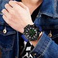 YIKAZE Men's Watch LED Digital Men Sport Watches Fitness Electronic Watch Multifunction Military Sports Watches Clock Kids Gifts. 