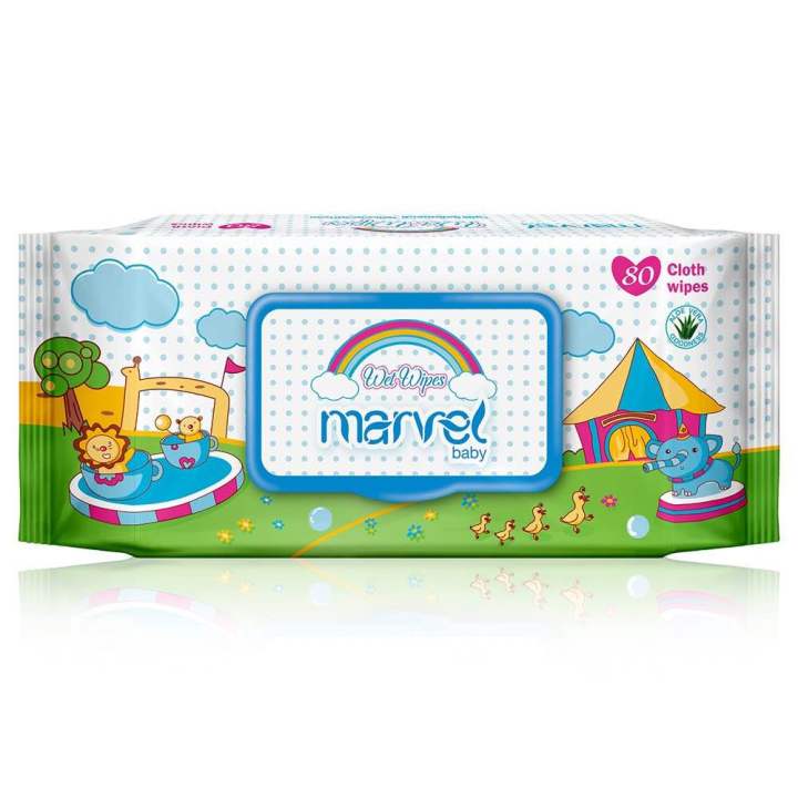 Marvel Baby Wet Wipes 80pcs