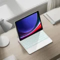 AJIUYU Magic Backlight Keyboard Folio For Samsung Galaxy Tab S9 FE 10.9" S7 S8 S9 11 Inch Smart Magnetic Cover Case TouchPad. 