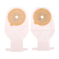 10Pcs Colostomy Bags 25-60mm Stoma Pouch Bags One-piece Open Clip Ostomy Bags.