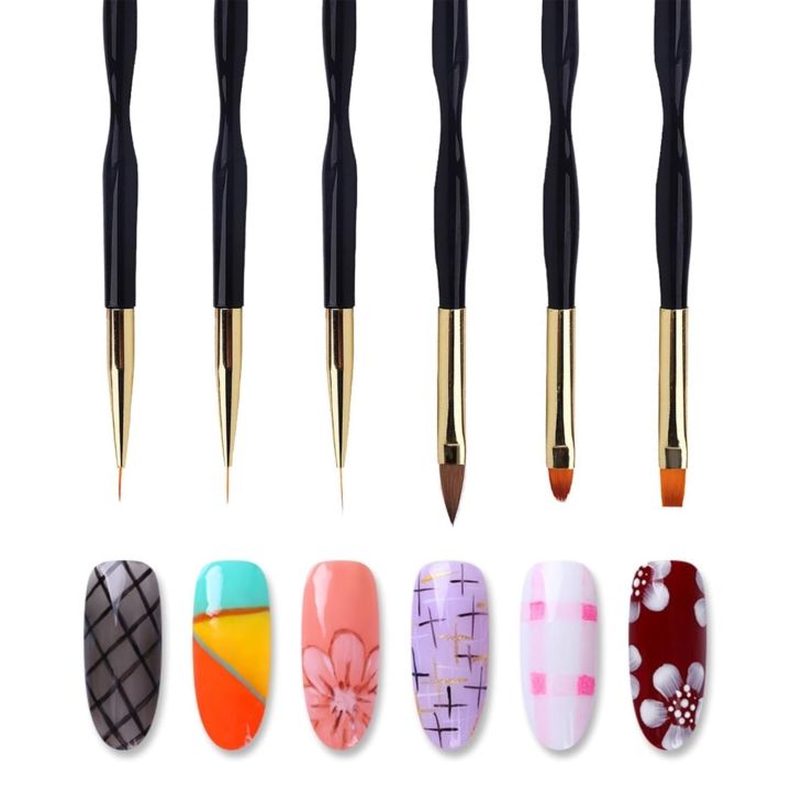 LINMANDA%20Nail%20Art%20Brushes%203Pcs%20Nail%20Brush%20Set%20with%20Gel%20Polish%20Pens%20and%20Liner%20Brush%20for%20Home%20and%20Professional%20Salon%20Use%20-%20Image%203