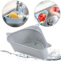 New Creative Sink Plastic Drain Basket Kitchenware Rack Storage Hanging Basket Storage Drain Rack. 