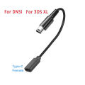 USB Type-C Charging Cable Adapter FOR 3DS XL/3DS LL/New 3DS/3DS XL/3DS/New 2DS LL/2DS XL/2DS/DSi/DSi XL.